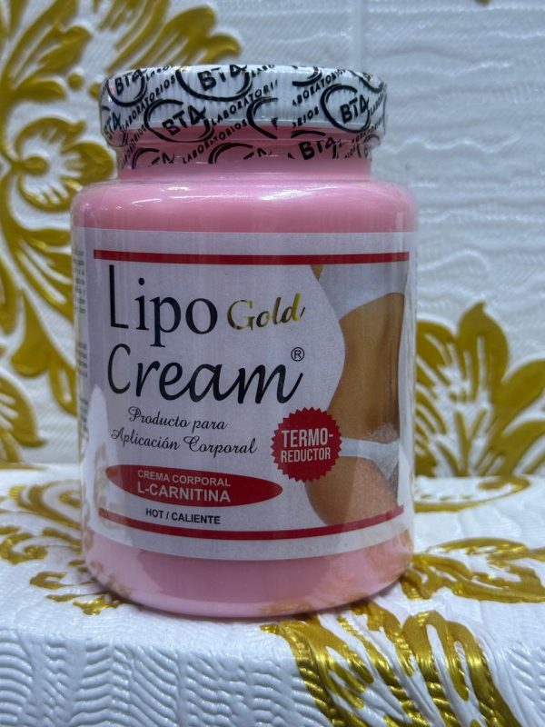 LIPO GOLD CREAM L CARNITINA   TERMO REDUCTOR X 500 G